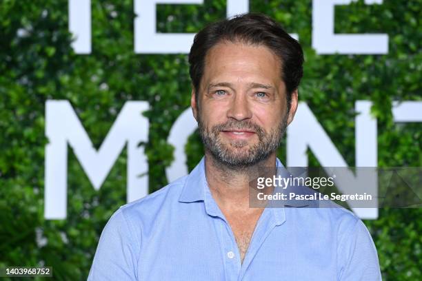 Jason Priestley attends The Jason Priestley Photocall as part of the 61st Monte Carlo TV Festival At The Grimaldi Forum on June 20, 2022 in Monaco,...