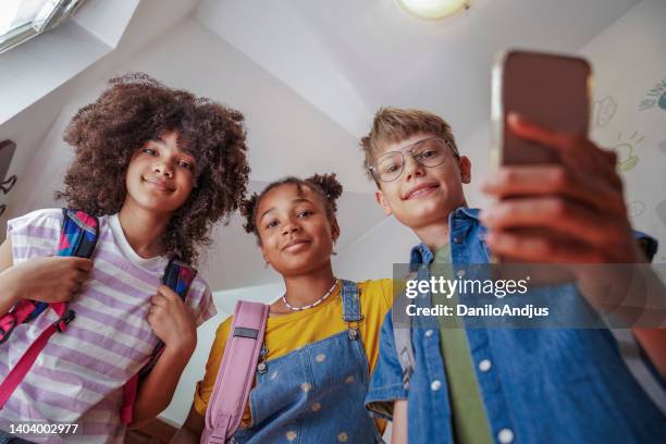 a group of students on a lunch break - iphone 11 stock pictures, royalty-free photos & images