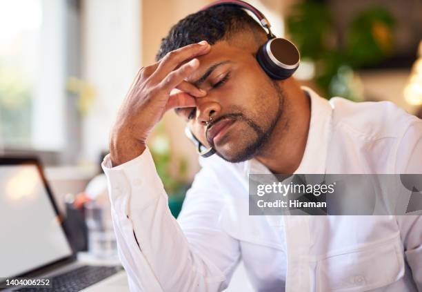 Sad Call Handler Sad Call Center Rep Photos and Premium High Res Pictures - Getty Images