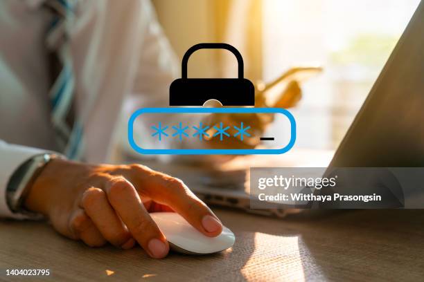 login and password, cyber security concept, - gdrp foto e immagini stock