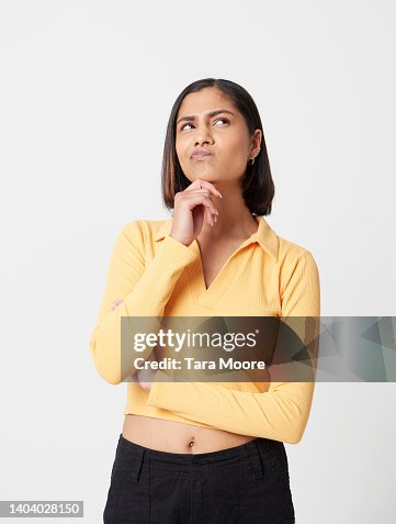 Woman making decision Woman making decision