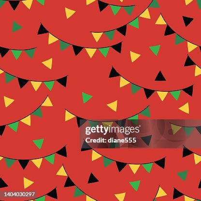 Juneteenth Seamless Pattern Juneteenth Seamless Pattern
