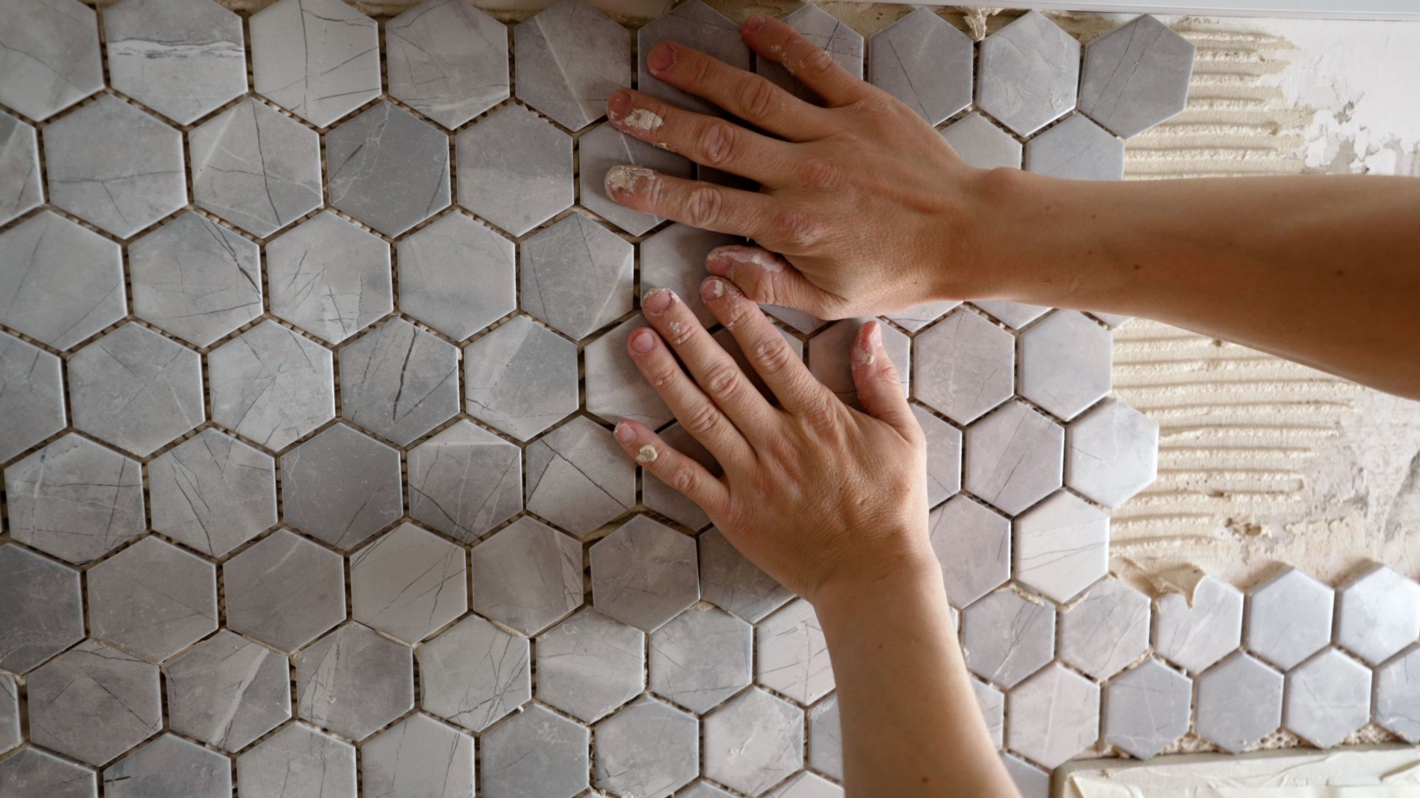 mosaic installation