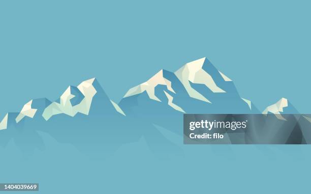 stockillustraties, clipart, cartoons en iconen met mountains background - mountain passes of the alps