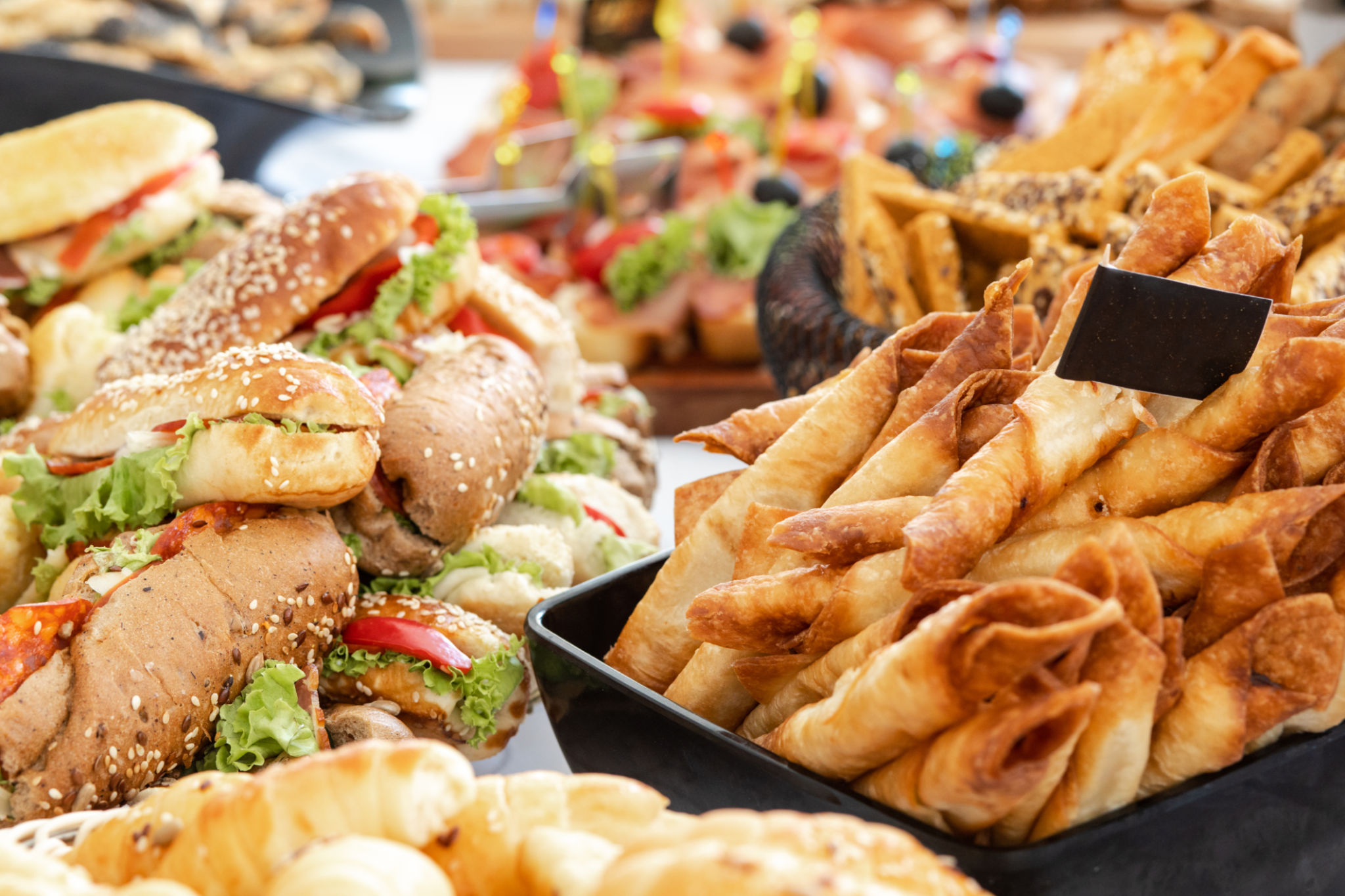 Taquitos and sandwiches, event catering Taquitos and sandwiches, event catering