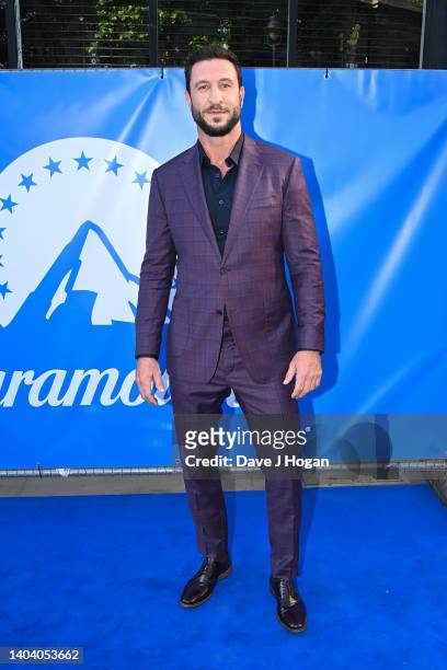 Pablo Schreiber arrives at the Paramount+ UK launch at Outernet London on June 20, 2022 in London, England.