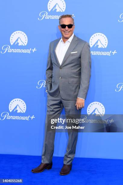 Kevin Costner arrives at the Paramount+ UK launch at Outernet London on June 20, 2022 in London, England.