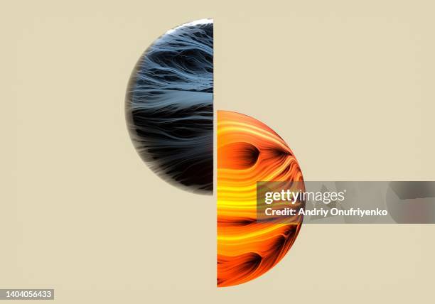 contrast hemispheres - symmetry live stock pictures, royalty-free photos & images