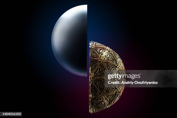 hemisphere contrast - half full stock pictures, royalty-free photos & images