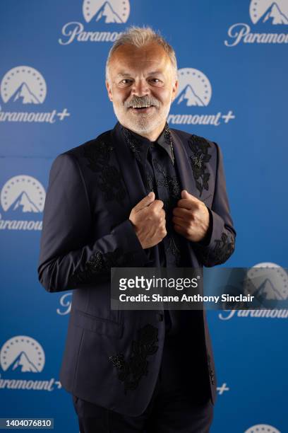 Graham Norton poses for a portrait during the Paramount+ UK launch at Outernet London on June 20, 2022 in London, England.