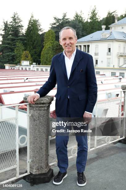 Gildo Zegna is seen on the front row at the Zegna fashion show during the Milan Fashion Week S/S 2023 on June 20, 2022 in Milan, Italy.