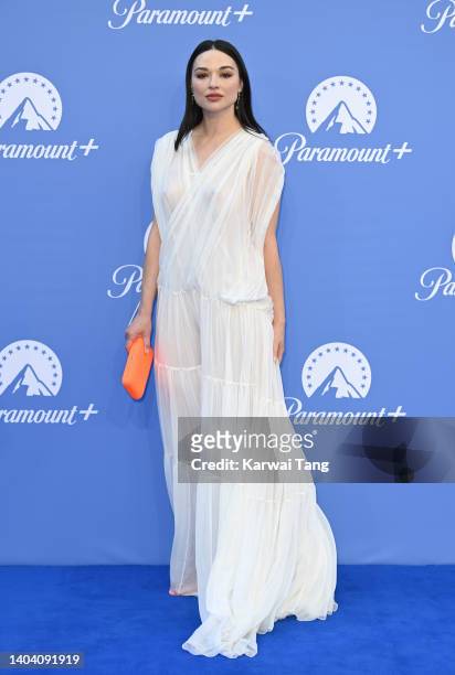 Crystal Reed attends the Paramount+ UK Launch on June 20, 2022 in London, England.
