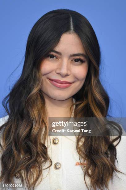 Miranda Cosgroveattends the Paramount+ UK Launch on June 20, 2022 in London, England.