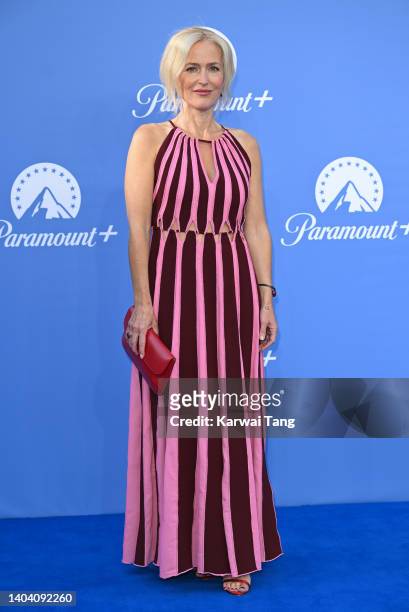 Gillian Andersonattends the Paramount+ UK Launch on June 20, 2022 in London, England.