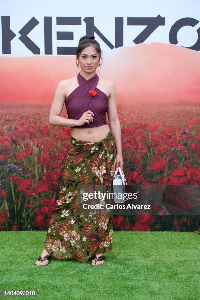 Alexandra Masangkay attends the Kenzo party at the Museo del Traje on June 20, 2022 in Madrid, Spain.