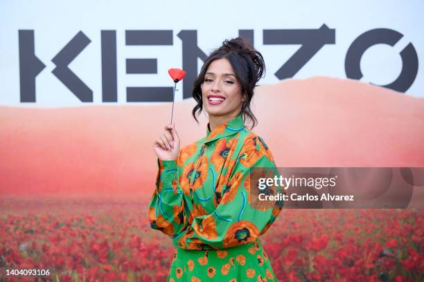 Singer Chanel Terrero attends the Kenzo party at the Museo del Traje on June 20, 2022 in Madrid, Spain.