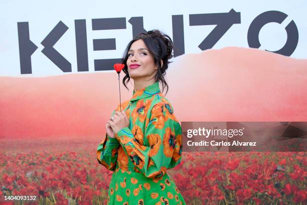 Singer Chanel Terrero attends the Kenzo party at the Museo del Traje on June 20, 2022 in Madrid, Spain.