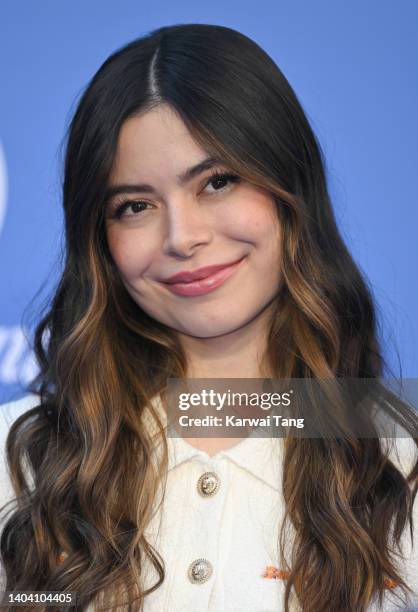 Miranda Cosgrove attends the Paramount+ UK Launch on June 20, 2022 in London, England.