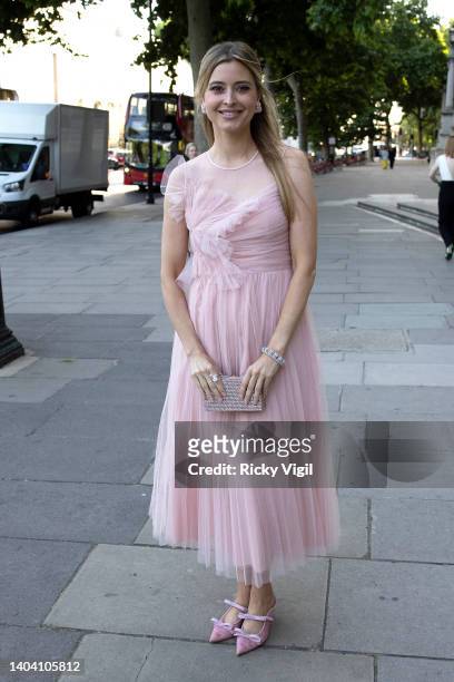Holly Valance arrives for the Conservative Summer Party at V&A on June 20, 2022 in London, England.