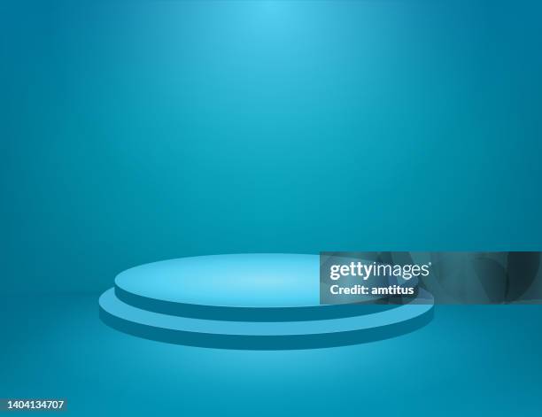 teal stage - green studio background stock illustrations