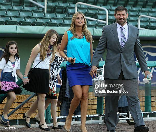 Long time Red Sox catcher and former team captain Jason Varitek announced his retirement from baseball during a ceremony held at home plate of...