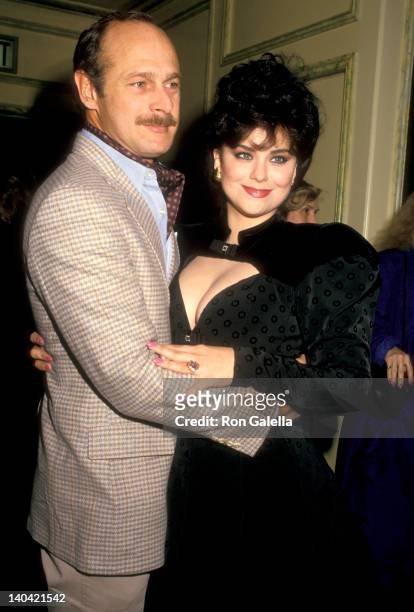 Gerald McRaney and Delta Burke at the Hollywood Women's Press Club 47th Annual Golden Apple Awards, Beverly Wilshire Hotel, Beverly Hills.