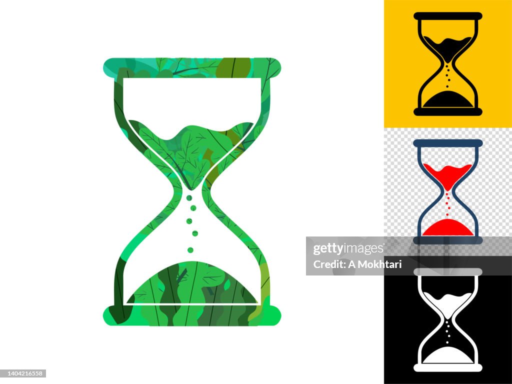 Sablier Sticker Icône De Sablier High-Res Vector Graphic - Getty Images