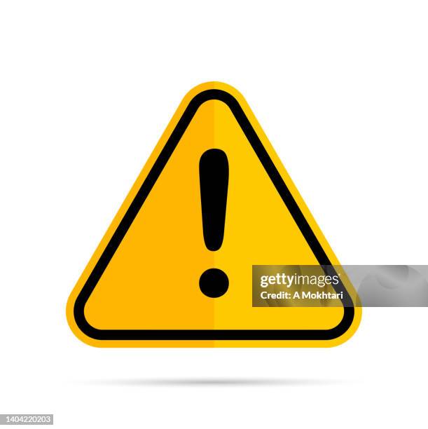 Exclamation Mark Icon Triangle Signage Danger Sign Error Alert