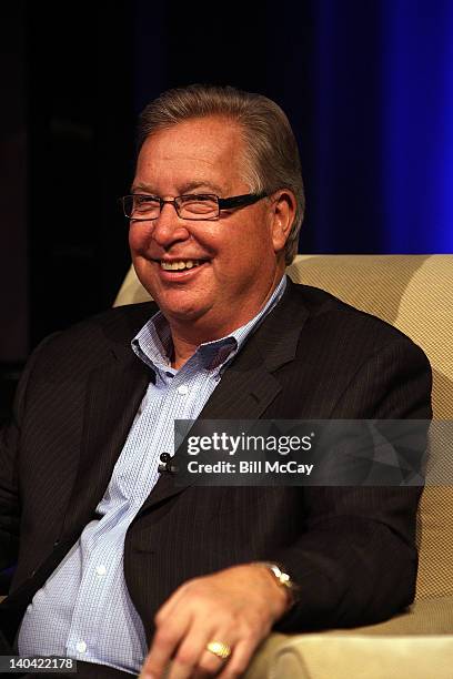 Ron Jaworski attends the filming of "Stars of Maxwell Football Club Discussion Table" at Harrah's Resort March 2, 2012 in Atlantic City, New Jersey.