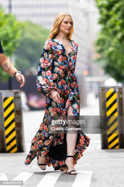 Evan Rachel Wood is seen at the World Trade Center on June 21, 2022 in New York City.