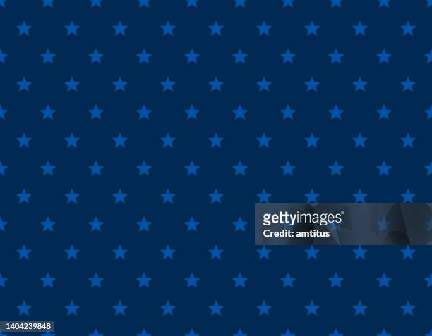 star pattern - royal blue background stock illustrations