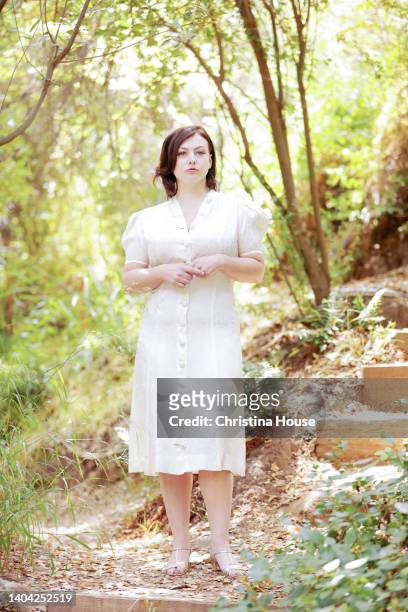 Singer/songwriter Angel Olsen is photographed for Los Angeles Times on June 4, 2022 in Topanga, California. PUBLISHED IMAGE. CREDIT MUST READ:...