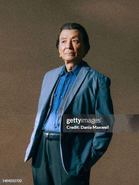 Actor James Hong is photographed for Los Angeles Times on May 14, 2022 in Los Angeles, California. PUBLISHED IMAGE. CREDIT MUST READ: Dania...