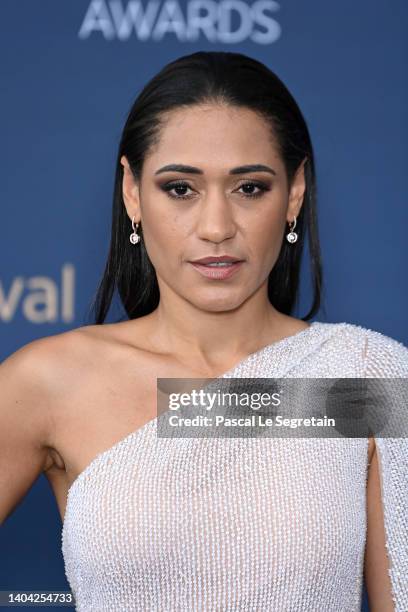 Joséphine Jobert attends the closing ceremony during the 61st Monte Carlo TV Festival on June 21, 2022 in Monte-Carlo, Monaco.