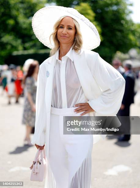 Lady Victoria Hervey attends day 3 'Ladies Day' of Royal Ascot at Ascot Racecourse on June 16, 2022 in Ascot, England.