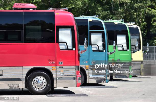 General view of the atmosphere during the 2022 Bonnaroo Music & Arts festival on June 19, 2022 in Manchester, Tennessee.