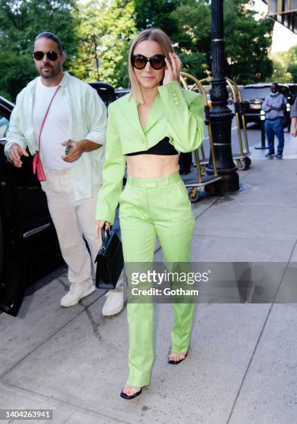 Kristen Bell is seen on June 21, 2022 in New York City.