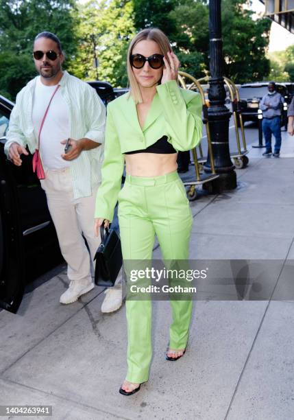 Kristen Bell is seen on June 21, 2022 in New York City.