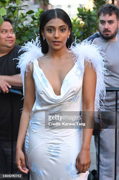 Charithra Chandranattends a dinner hosted by Finch & Partners for the launch of Paramount+ UK at Chiltern Firehouse on June 21, 2022 in London,...