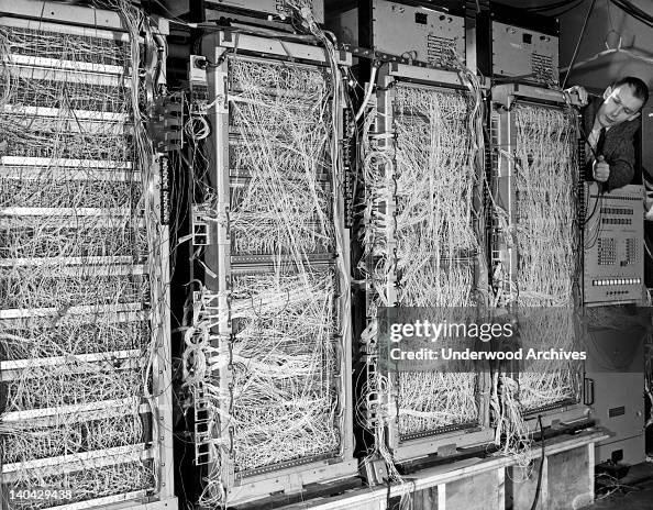 Main Frame Computer R Out Line A main frame target simulation computer and video and data link... News ...