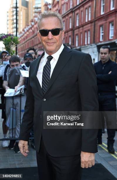 Kevin Costner attends a dinner hosted by Finch & Partners for the launch of Paramount+ UK at Chiltern Firehouse on June 21, 2022 in London, England.