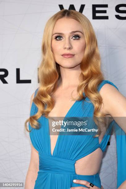 Evan Rachel Wood attends HBO's "Westworld" Season 4 premiere at Alice Tully Hall, Lincoln Center on June 21, 2022 in New York City.