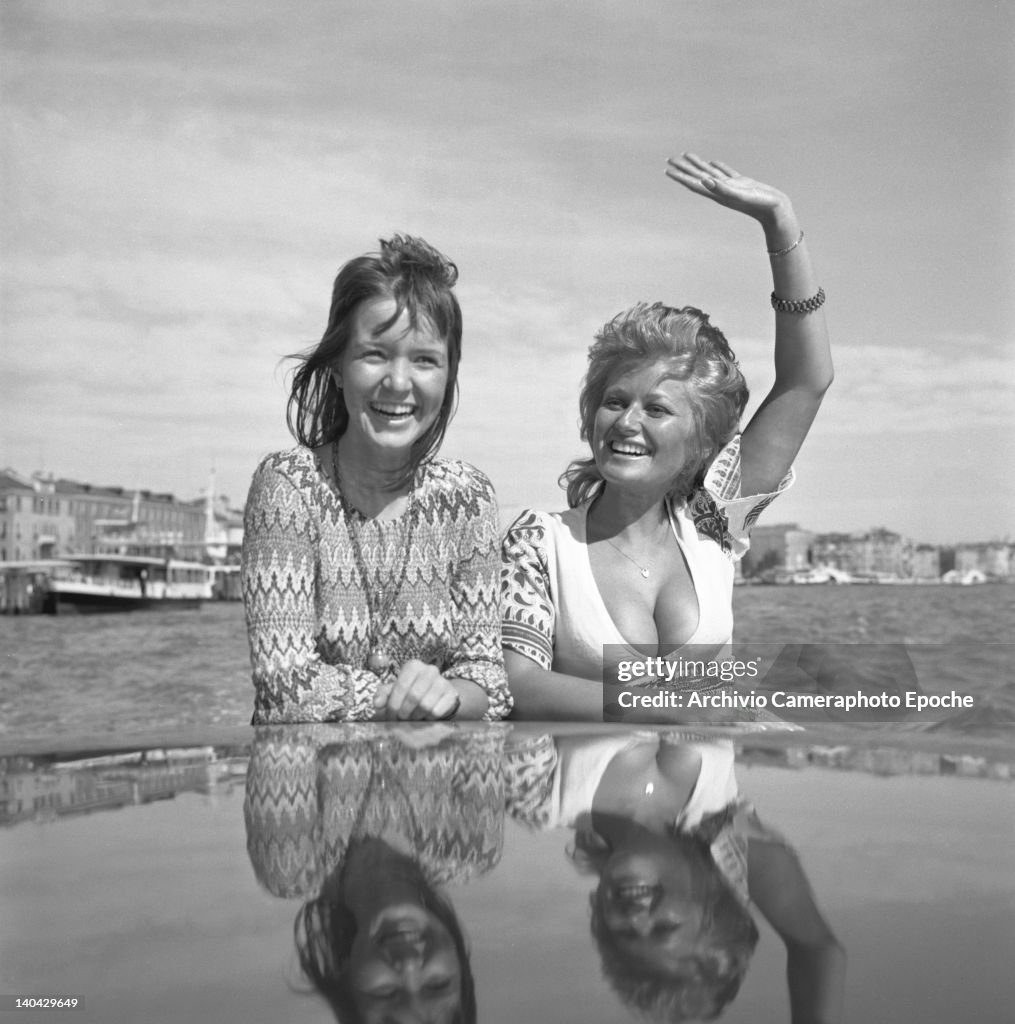Waving From A Water Taxi
