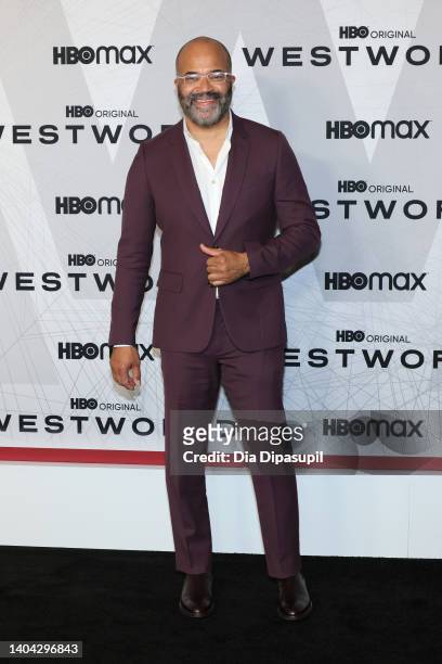 Jeffrey Wright attends HBO's "Westworld" Season 4 premiere at Alice Tully Hall, Lincoln Center on June 21, 2022 in New York City.