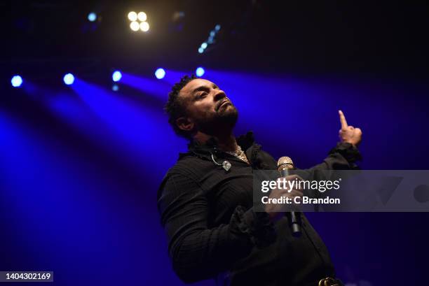 Shaggy performs on stage at the O2 Shepherd's Bush Empire on June 21, 2022 in London, England.