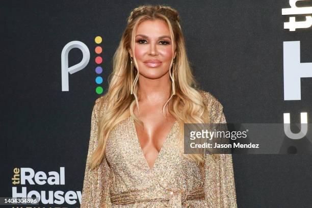Brandi Glanville attends "Real Housewives Ultimate Girls Trip" season 2 New York premiere at The Bowery Hotel on June 21, 2022 in New York City.