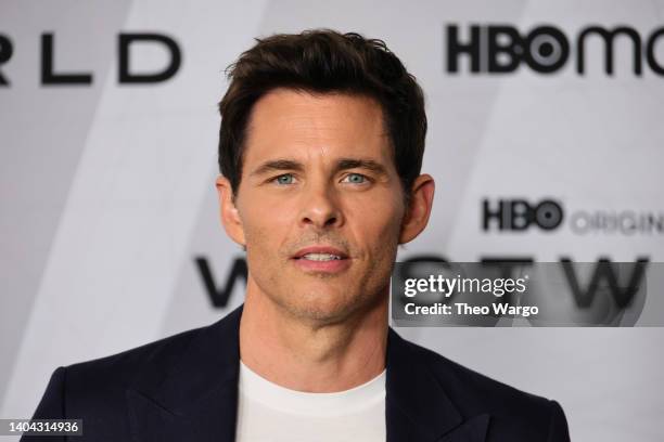 James Marsden attends HBO's "Westworld" Season 4 Premiere at Alice Tully Hall, Lincoln Center on June 21, 2022 in New York City.