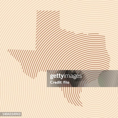 Texas Abstract Line Map Background Texas Abstract Line Map Background