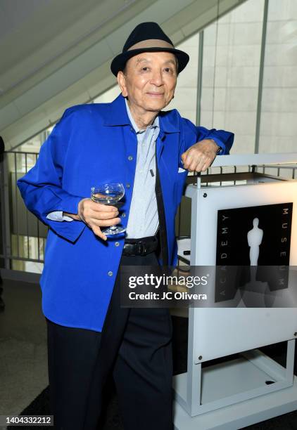 James Hong attends the pillar unveiling ceremony for academy governor at large Janet Yang at The Academy Museum of Motion Pictures on June 21, 2022...