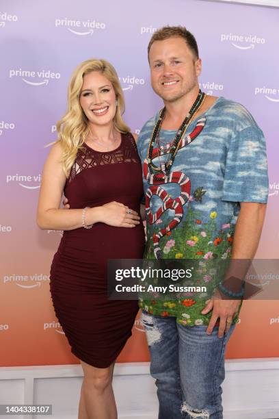 Heidi Montag and Spencer Pratt attend the Prime Video Summer Solstice Party at Santa Monica Proper Hotel on June 21, 2022 in Santa Monica, California.